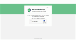 Desktop Screenshot of microprintech.com